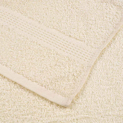 Asciugamani per ospiti FROGN 10 pz Crema 30x50 cm 360 g/m²