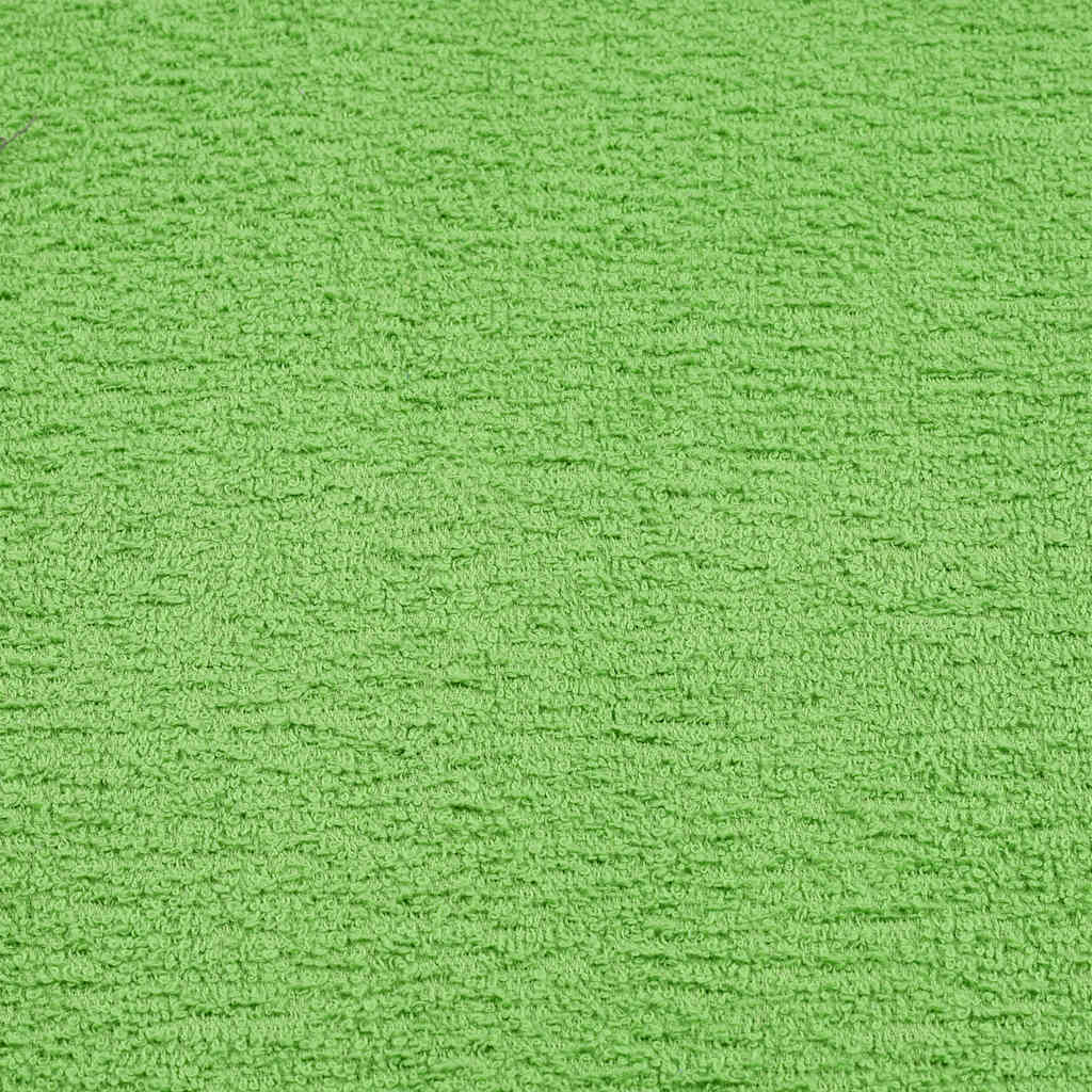 Asciugamani Ospiti 10 pz Verde Mela 30x50 cm 360 g/m² Cotone