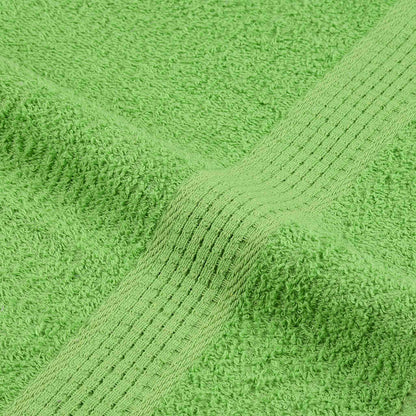 Asciugamani 2 pz Verde Mela 50x100 cm 360 g/m² 100% Cotone