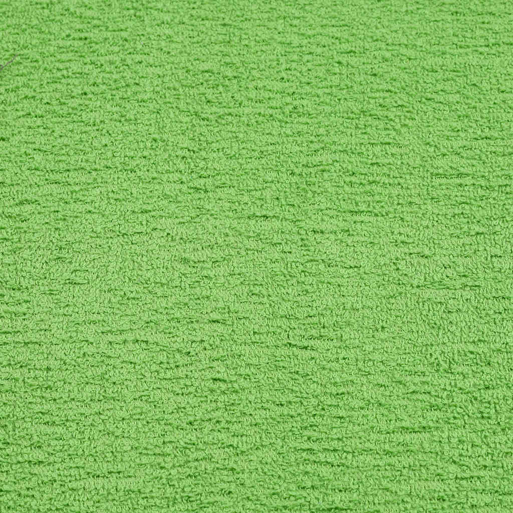 Asciugamani Doccia 10pz Verde Mela 70x140cm 360g/m² 100% Cotone