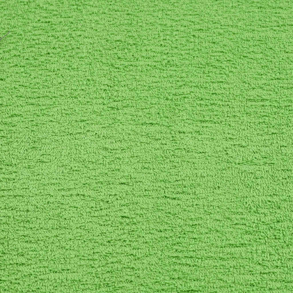 Asciugamani per Sauna 4 pz Verde Mela 80x200 cm 360 g/m² Cotone