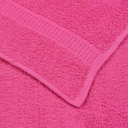 Asciugamani per Sapone 4 pz Rosa 30x30 cm 360 g/m² 100% Cotone