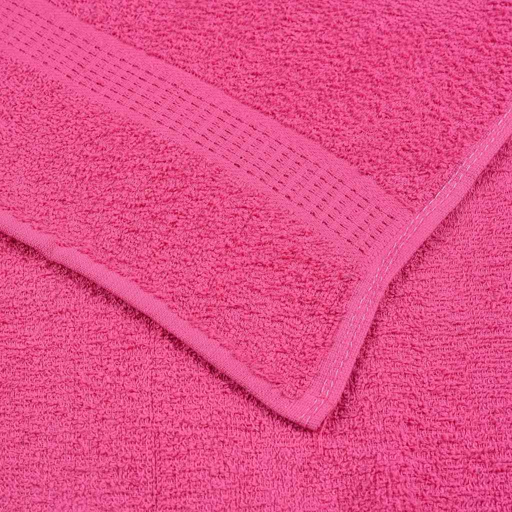 Asciugamani Ospiti 2 pz Rosa 30x50 cm 360 g/m² 100% Cotone