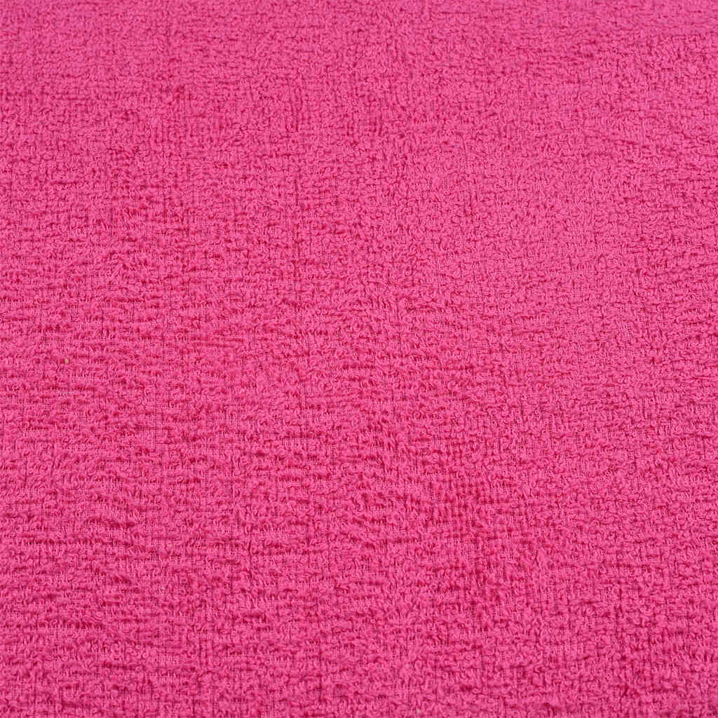 Asciugamani Ospiti 10 pz Rosa 30x50 cm 360 g/m² 100% Cotone