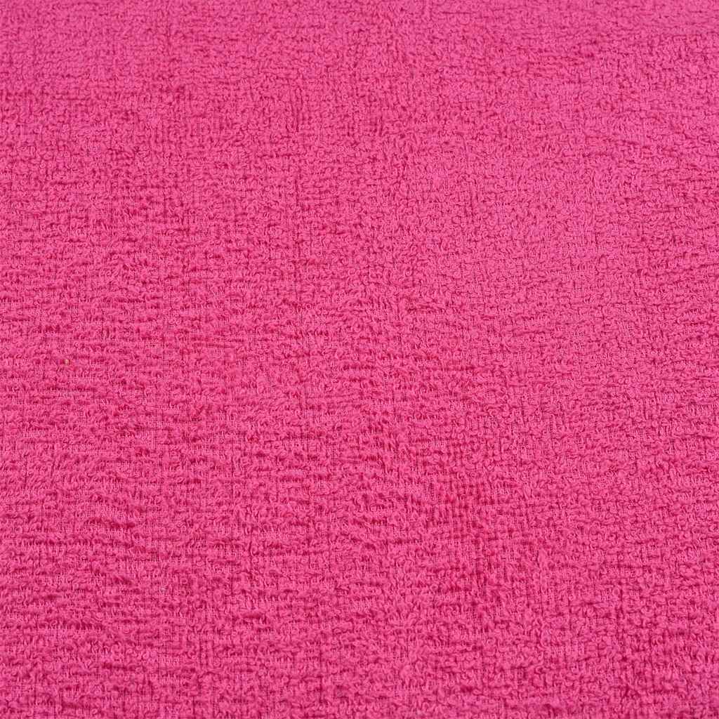 Asciugamani Doccia 4 pz Rosa 70x140 cm 360 g/m² 100% Cotone - homemem39
