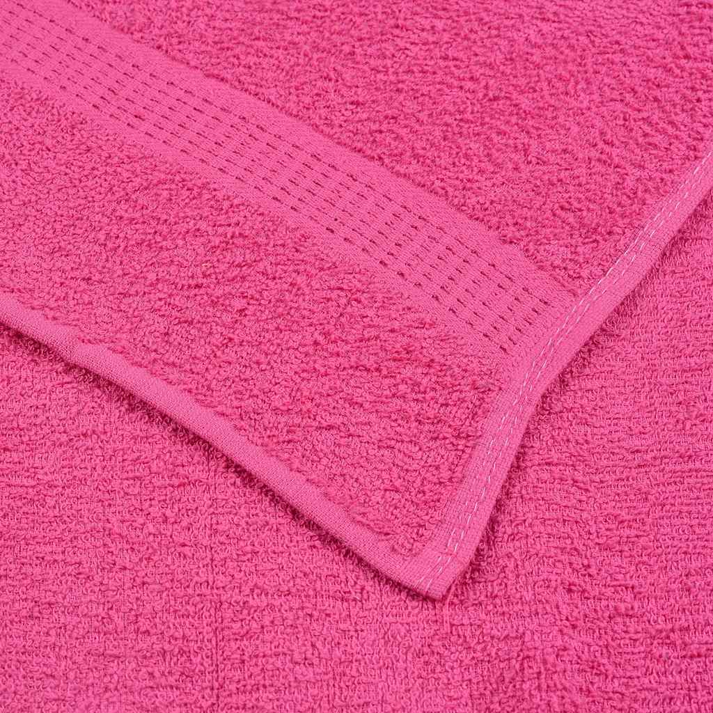 Asciugamani Doccia 4 pz Rosa 70x140 cm 360 g/m² 100% Cotone - homemem39