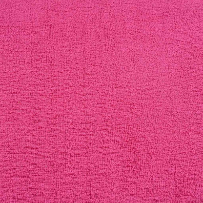 Asciugamani per Sauna 4 pz Rosa 80x200 cm 360 g/m² 100% Cotone