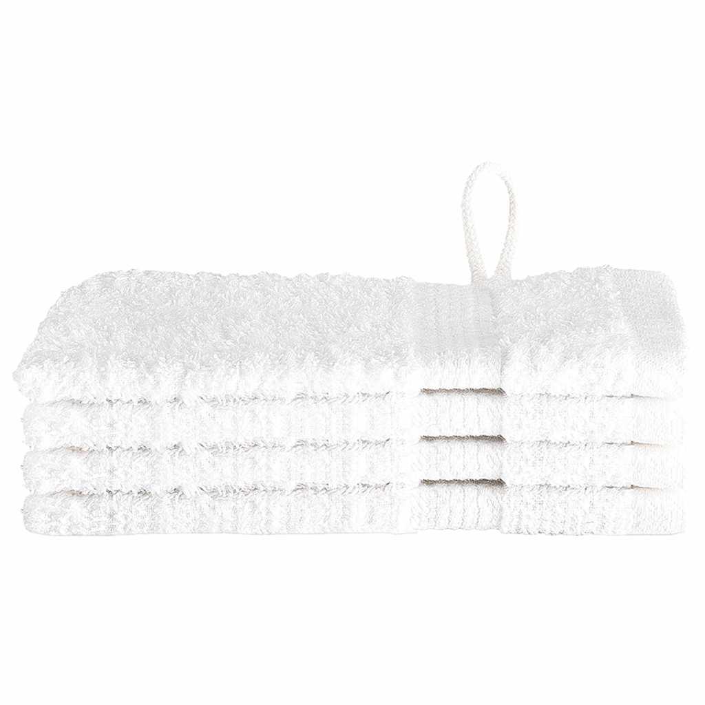 Panni per il viso SOLUND 4 pcs Bianco Cotone - homemem39