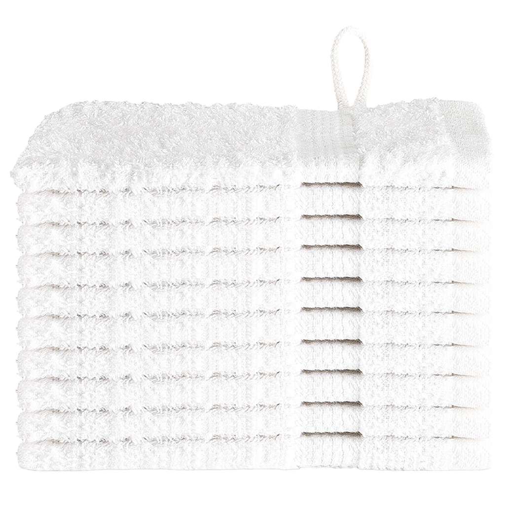 Asciugamano per Ospiti SOLUND 10 pz Bianco 15 x 21 cm 550 gsm | homemem39
