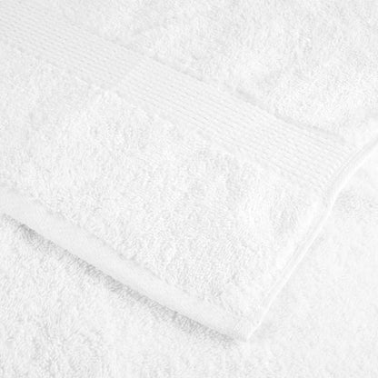 Asciugamani Premium SOLUND 2 pz Bianco 50x100 cm 600 g/m² | homemem39