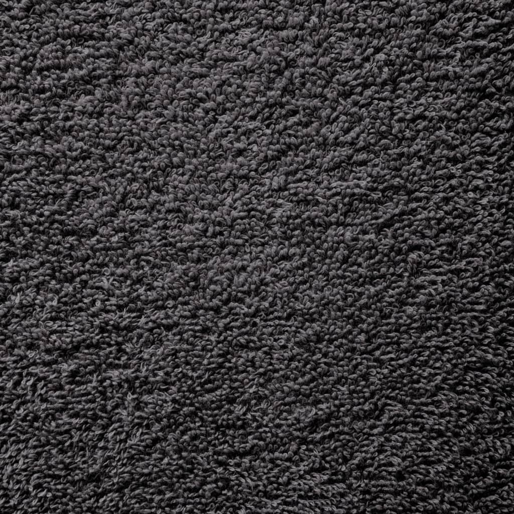 Asciugamani per ospiti Premium SOLUND 4 pz Antracite 30x50 cm