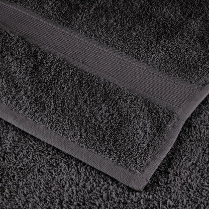Asciugamani per ospiti Premium SOLUND 4 pz Antracite 30x50 cm