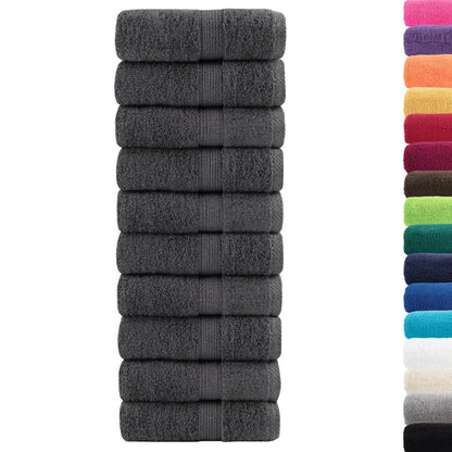Asciugamani per ospiti Premium SOLUND 50 pz Antracite 30x50 cm