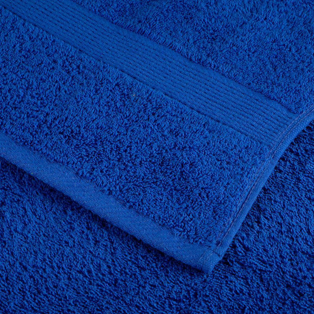 Asciugamano per Ospiti SOLUND 4 pz Blu 15 x 21 cm 550 gsm | homemem39