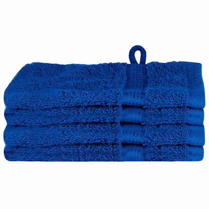 Panni per il viso SOLUND 4 pcs Blu Cotone - homemem39