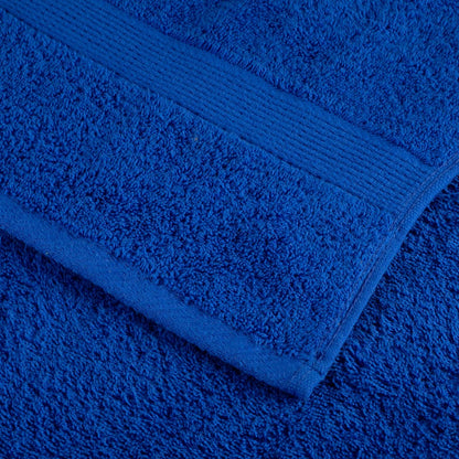 Asciugamani Premium SOLUND 10 pz Blu 50x100 cm 600 g/m²