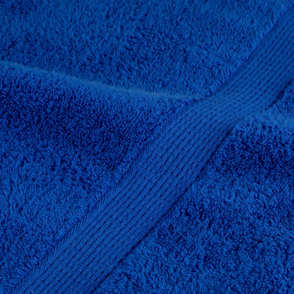 Asciugamani per Sauna SOLUND 2 pz Blu 50x100 cm 600gsm