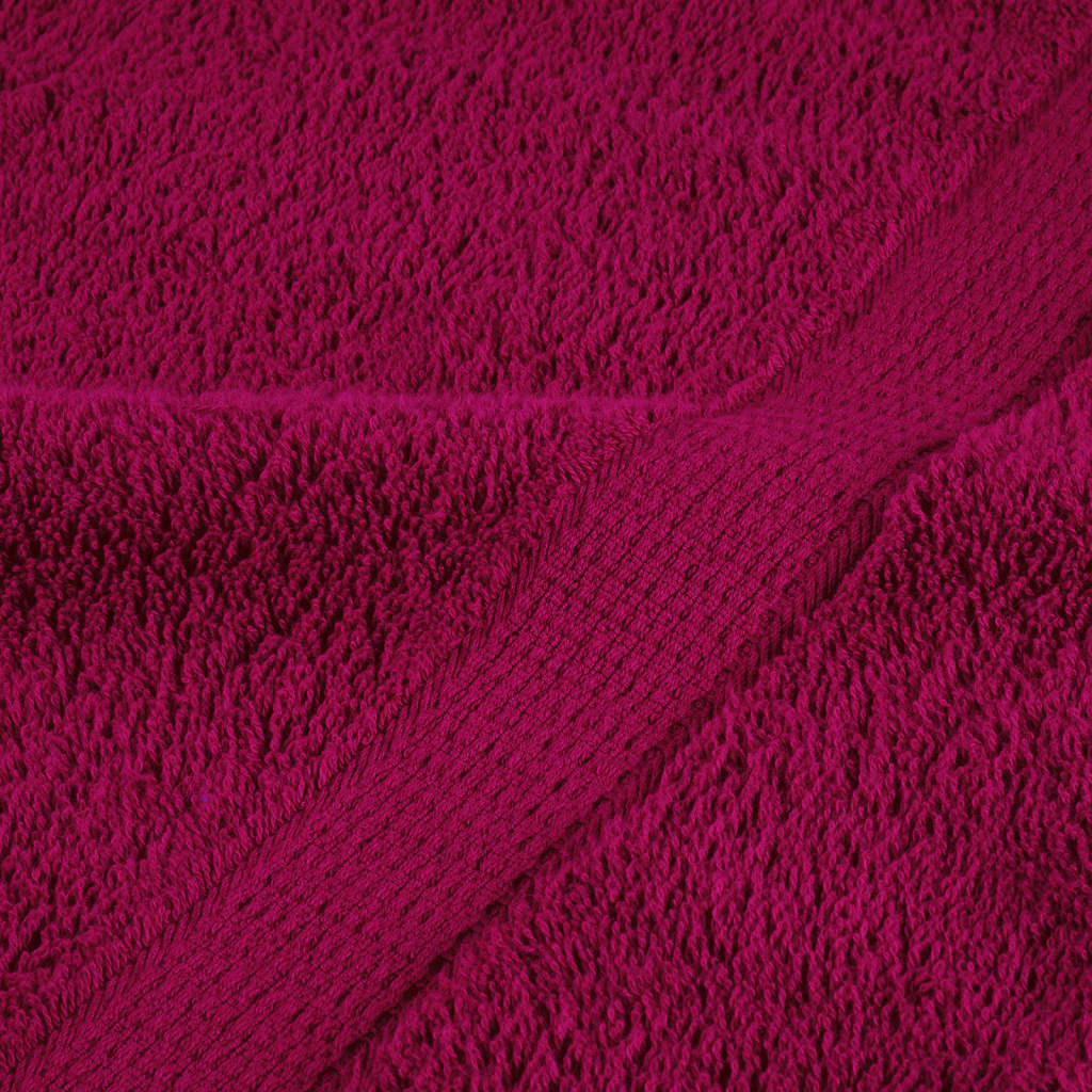 Asciugamani Premium SOLUND 4 pz Bordeaux 30x30 cm 600 g/m²