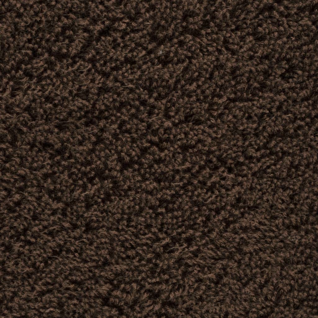 Asciugamani Premium SOLUND 4 pz Marrone 50x100 cm 600 g/m²