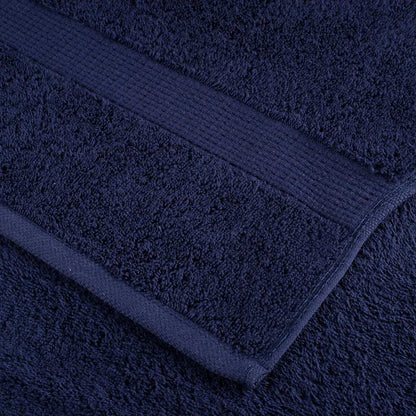 Asciugamani Premium SOLUND 2 pz Blu Navy 30x30 cm 600 g/m²