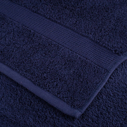 Asciugamani Ospiti SOLUND 10 pz Blu Navy 30x50 cm 600gsm - homemem39
