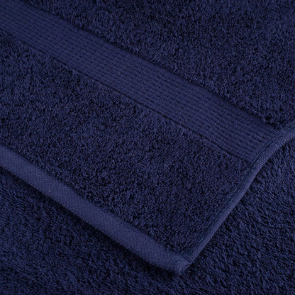 Asciugamani per Sauna SOLUND 2pz Blu Navy 50x100 cm 600gsm