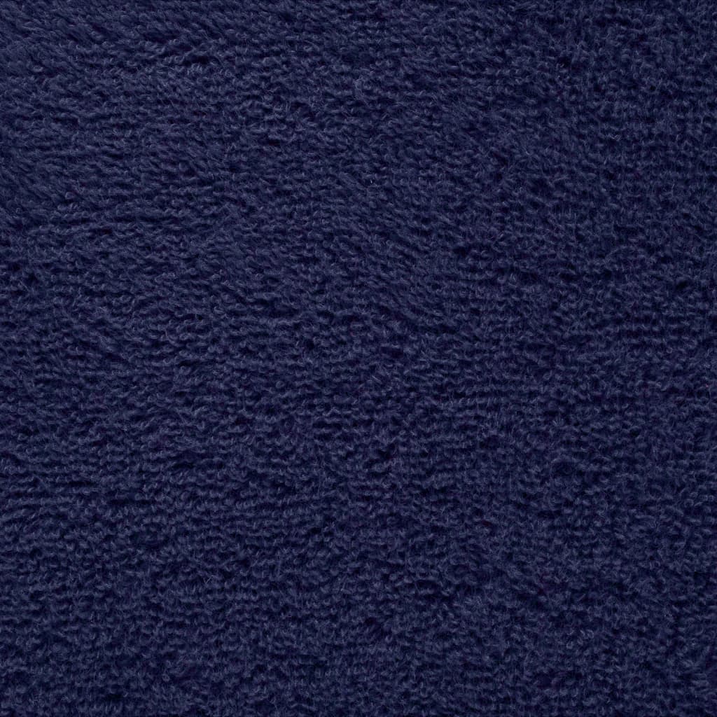 Asciugamani Doccia SOLUND 10 pz Blu Navy 70x140 cm 600gsm