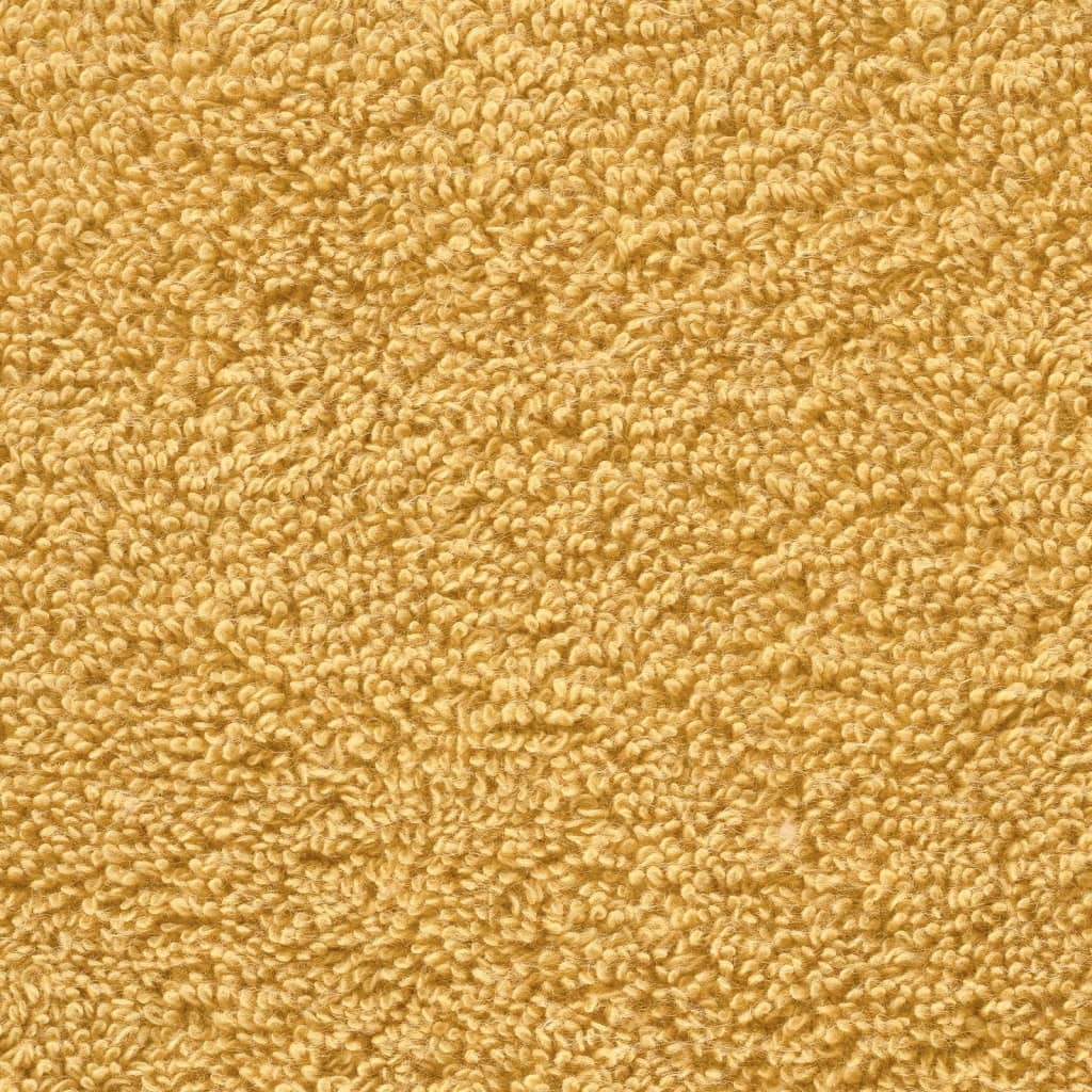 Asciugamani Premium SOLUND 4 pz Oro 50x100 cm 600gsm - homemem39