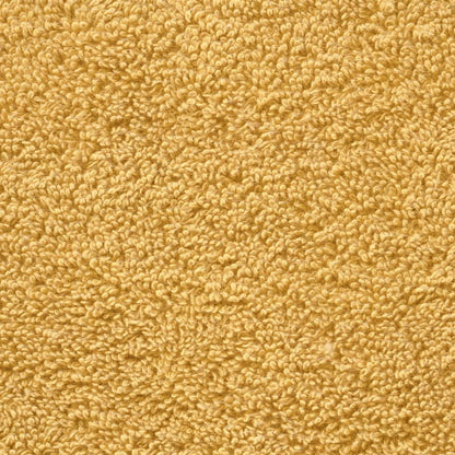 Asciugamani da bagno Premium SOLUND 4 pz Oro 100x150 cm 600 g/m²