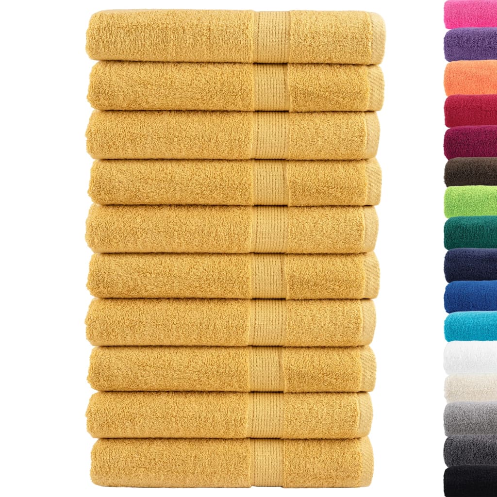 Asciugamani Premium SOLUND 10 pz 100x200 cm 600 g/m²