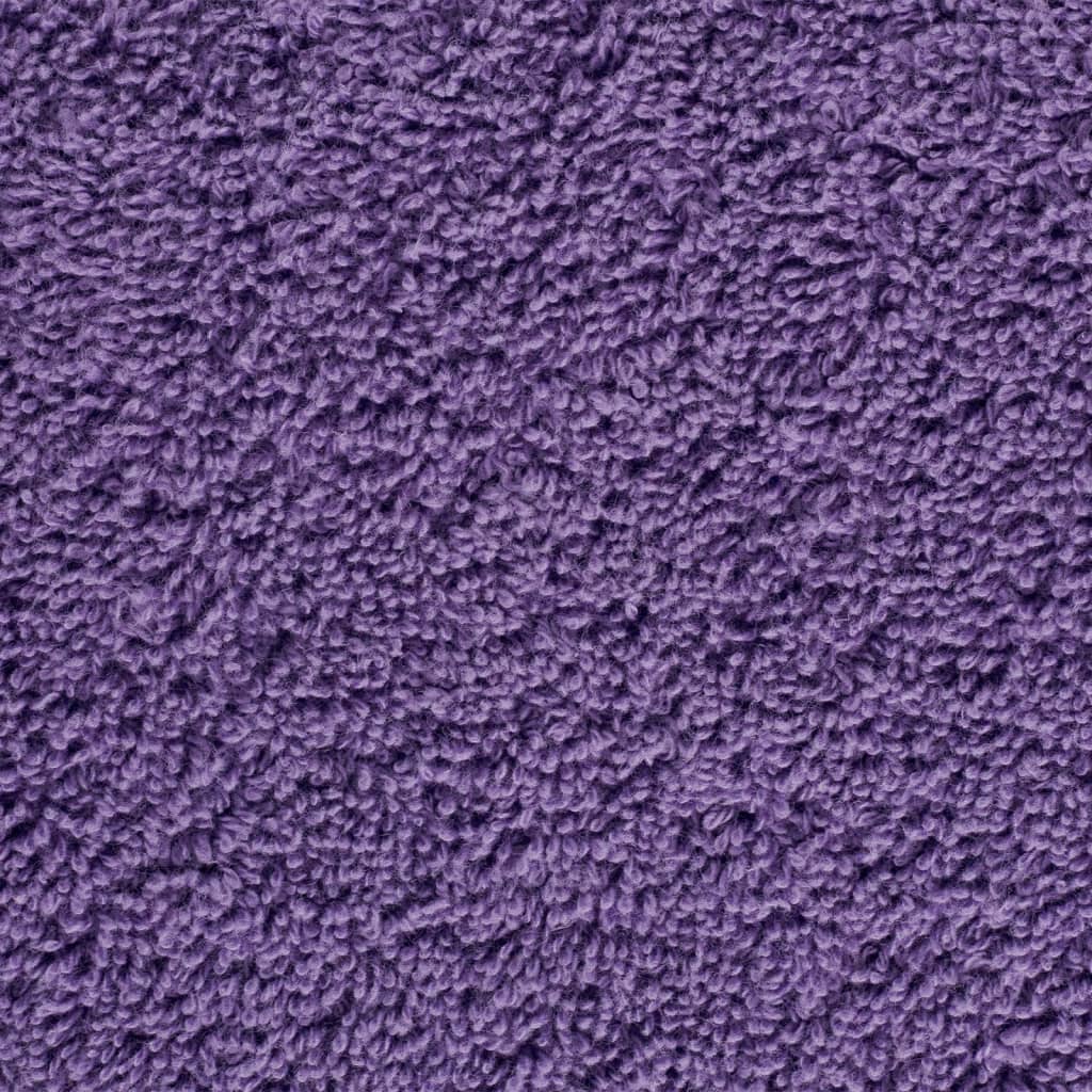 Asciugamani per Ospiti SOLUND 4 pz Viola 30x50 cm 600 g/m² - homemem39