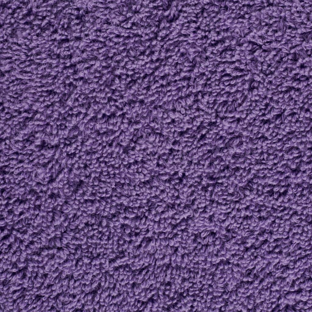 Asciugamani per Ospiti SOLUND 10 pz Viola 30x50cm 600 g/m² - homemem39