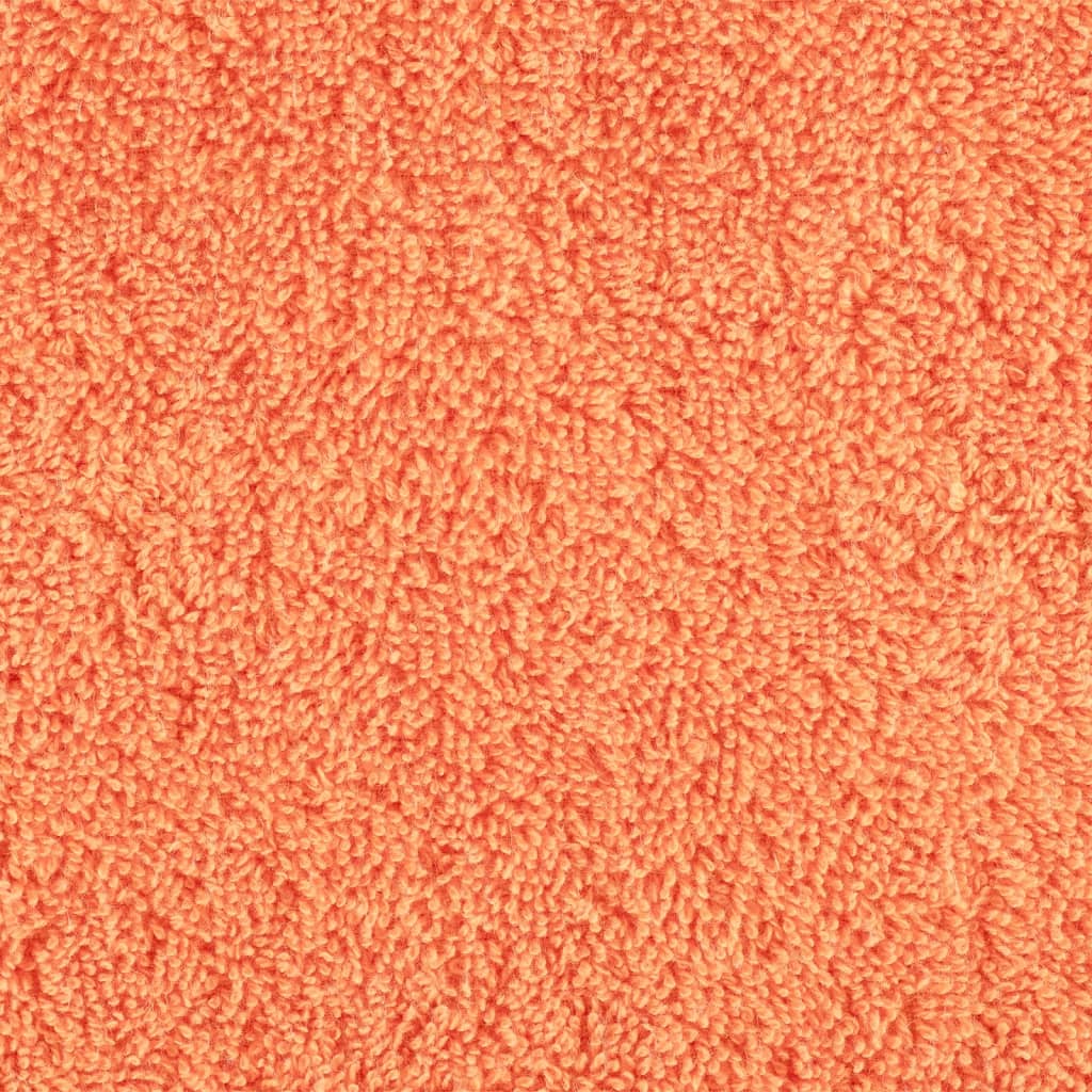 Asciugamani Doccia SOLUND 4 pz Arancioni 70x140cm 600 g/m²
