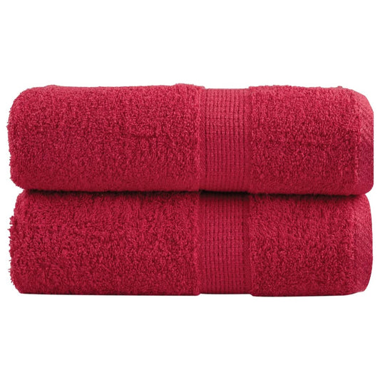 Salviette Premium SOLUND 2 pz Rosse 30x30 cm 600 g/m²