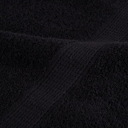 Asciugamano per Ospiti SOLUND 2 pz Nero 15 x 21 cm 550 gsm | homemem39