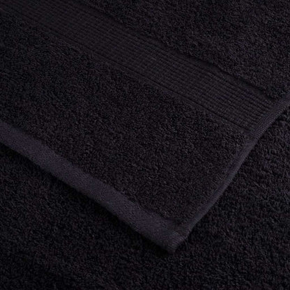 Asciugamano per Ospiti SOLUND 10 pz Nero 15 x 21 cm 550 gsm | homemem39
