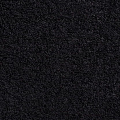 Asciugamani Premium SOLUND 4 pz Neri 50x100 cm 600 g/m²