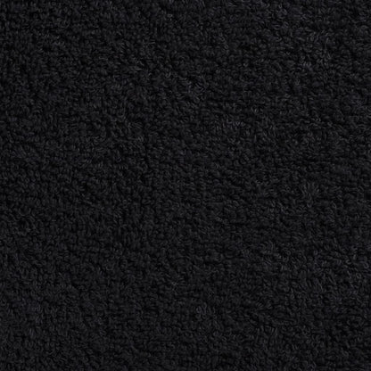 Asciugamani da bagno Premium SOLUND 4 pz Nero 100x150cm 600g/m²