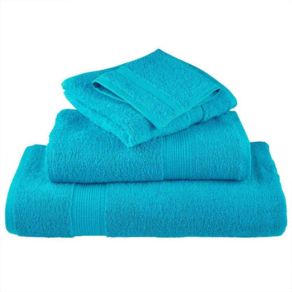 Panni per il viso SOLUND 2 pcs Turchese Cotone - homemem39