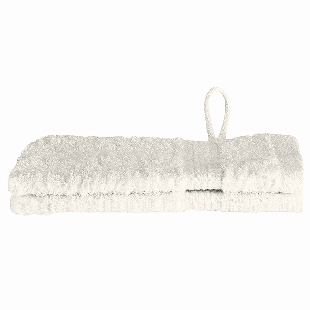 Asciugamano per Ospiti SOLUND 2 pz Crema 15 x 21 cm 550 gsm | homemem39