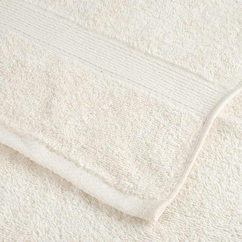 Asciugamano per Ospiti SOLUND 10 pz Crema 15 x 21 cm 550 gsm | homemem39