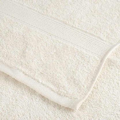 Asciugamano per Ospiti SOLUND 10 pz Crema 15 x 21 cm 550 gsm | homemem39