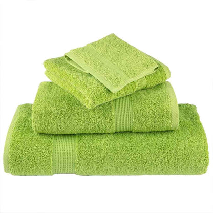 Asciugamano per Ospiti SOLUND 2 pz Verde 15 x 21 cm 550 gsm | homemem39