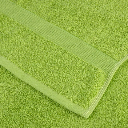 Asciugamani Premium SOLUND 2 pz Verde Mela 30x30 cm 600 g/m² - homemem39