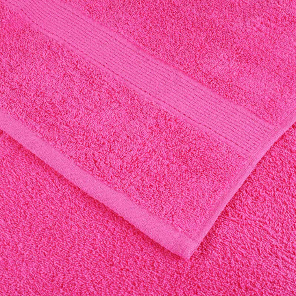 Asciugamano per Ospiti SOLUND 4 pz Rosa 15 x 21 cm 550 gsm | homemem39