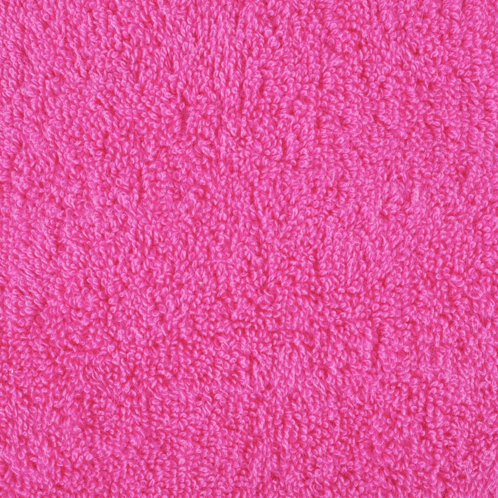 Asciugamani Premium SOLUND 10 pz Rosa 50x100 cm 600 g/m²