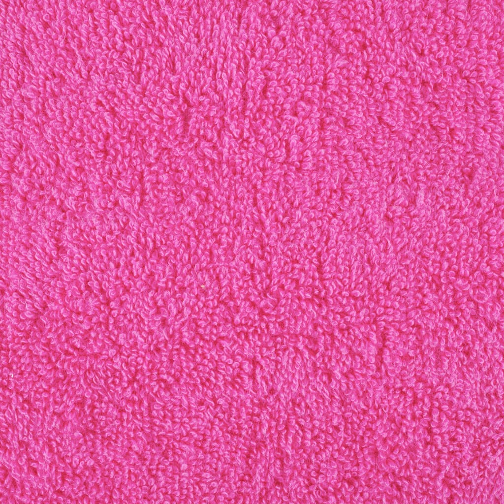 Asciugamani da Doccia SOLUND 4 pz Rosa 70x140 cm 600 g/m²