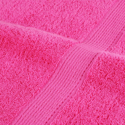 Asciugamani da bagno Premium SOLUND 2 pz Rosa 100x150cm 600g/m²