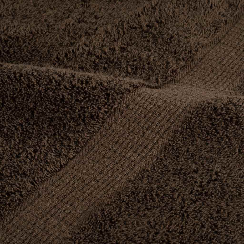 Set ASciugamani SOLUND 8 pz Marroni 600 gsm