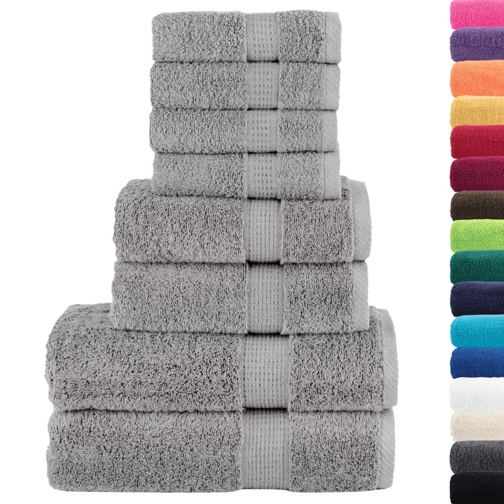 Set ASciugamani SOLUND 8 pz 600 gsm
